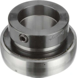 Browning, VE-232, Insert Bearing, 2" Diameter, Eccentric Locking, Single Lip Contact Seal With Flinger